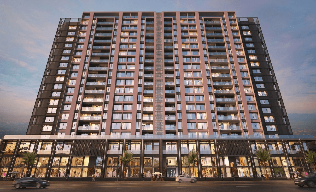 Majestique Landmarks - Vision Ready Mix Concrete Pune Client Project