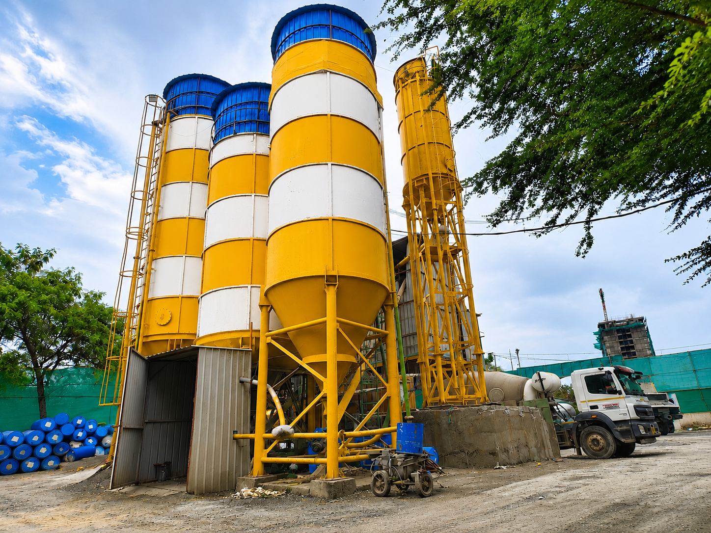 Advanced Ready Mix Concrete Batching Plant Pune